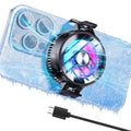 YANISM Magnetic Cell Phone Cooler Plus RGB Phone Cooling Fan Portable
